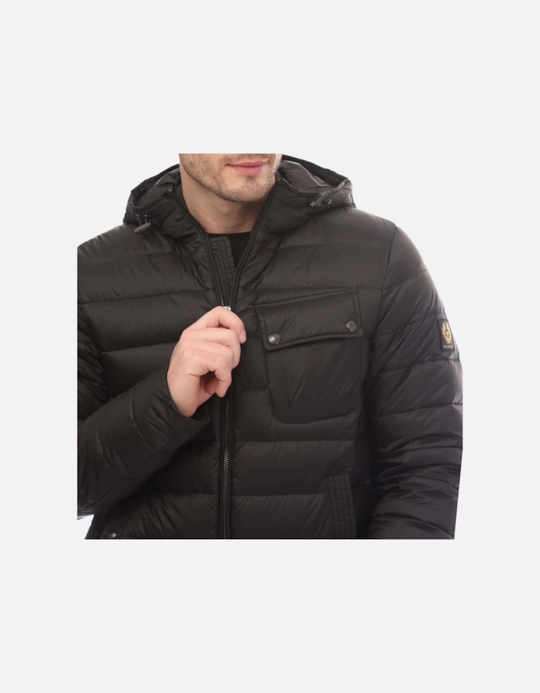 Down Filled Nylon Streamline Jacket