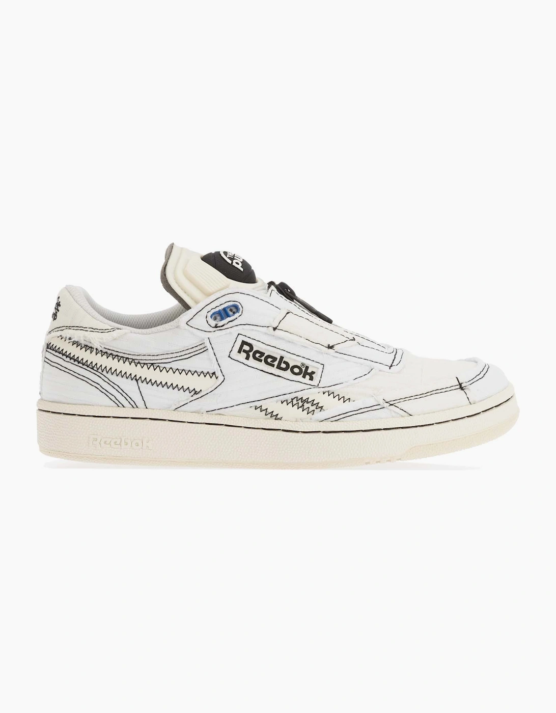 Reebok Men's Club C 85 Pump Shoes - White/Multi - Size: 5.5