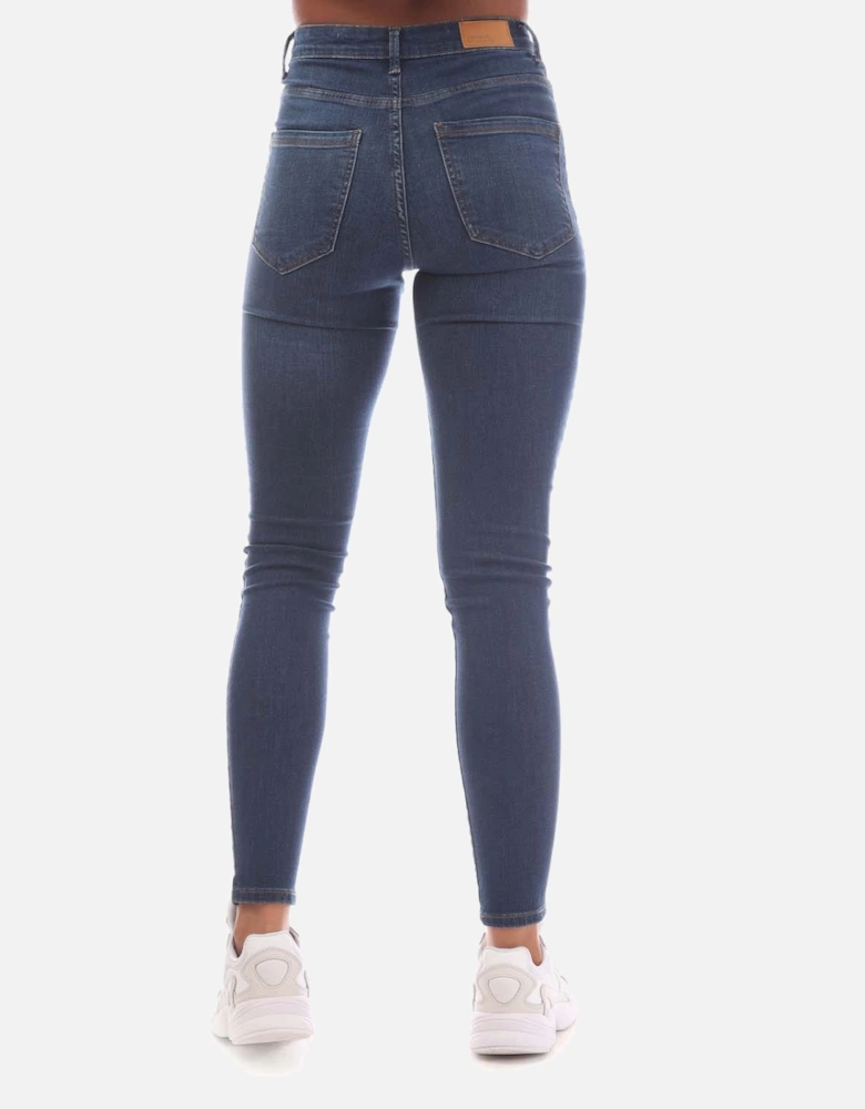 Sophia High Waist Skinny Fit Jeans