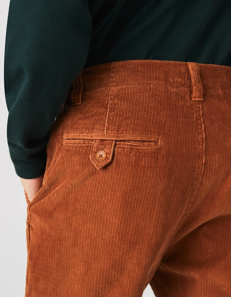 Straight Fit Corduroy Chinos