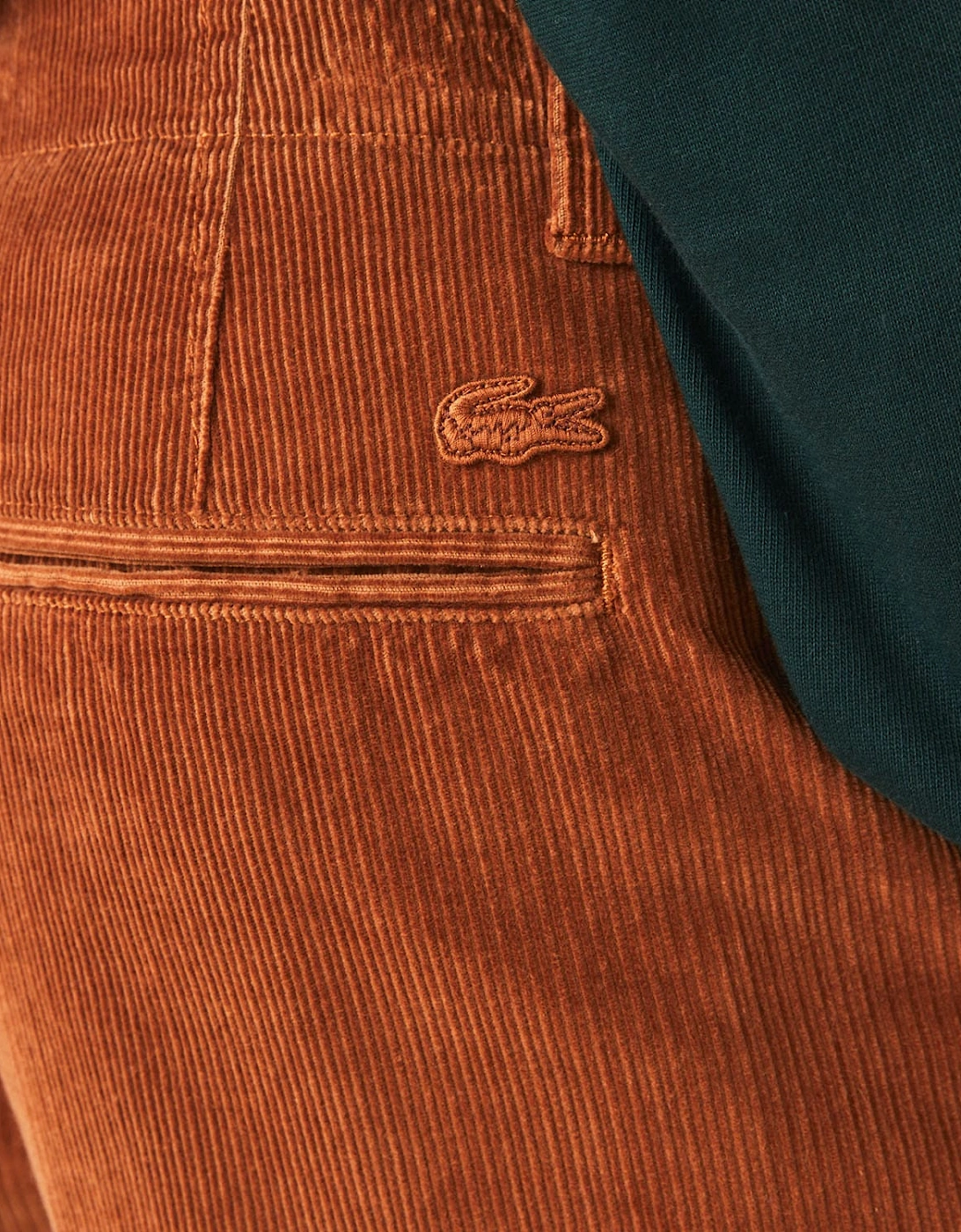 Straight Fit Corduroy Chinos