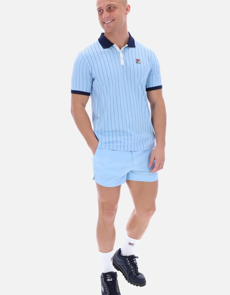 Striped Blue Polo Shirt