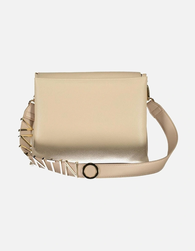Removable Shoulder Handle Bag with Multiple Compartments Women - Beige