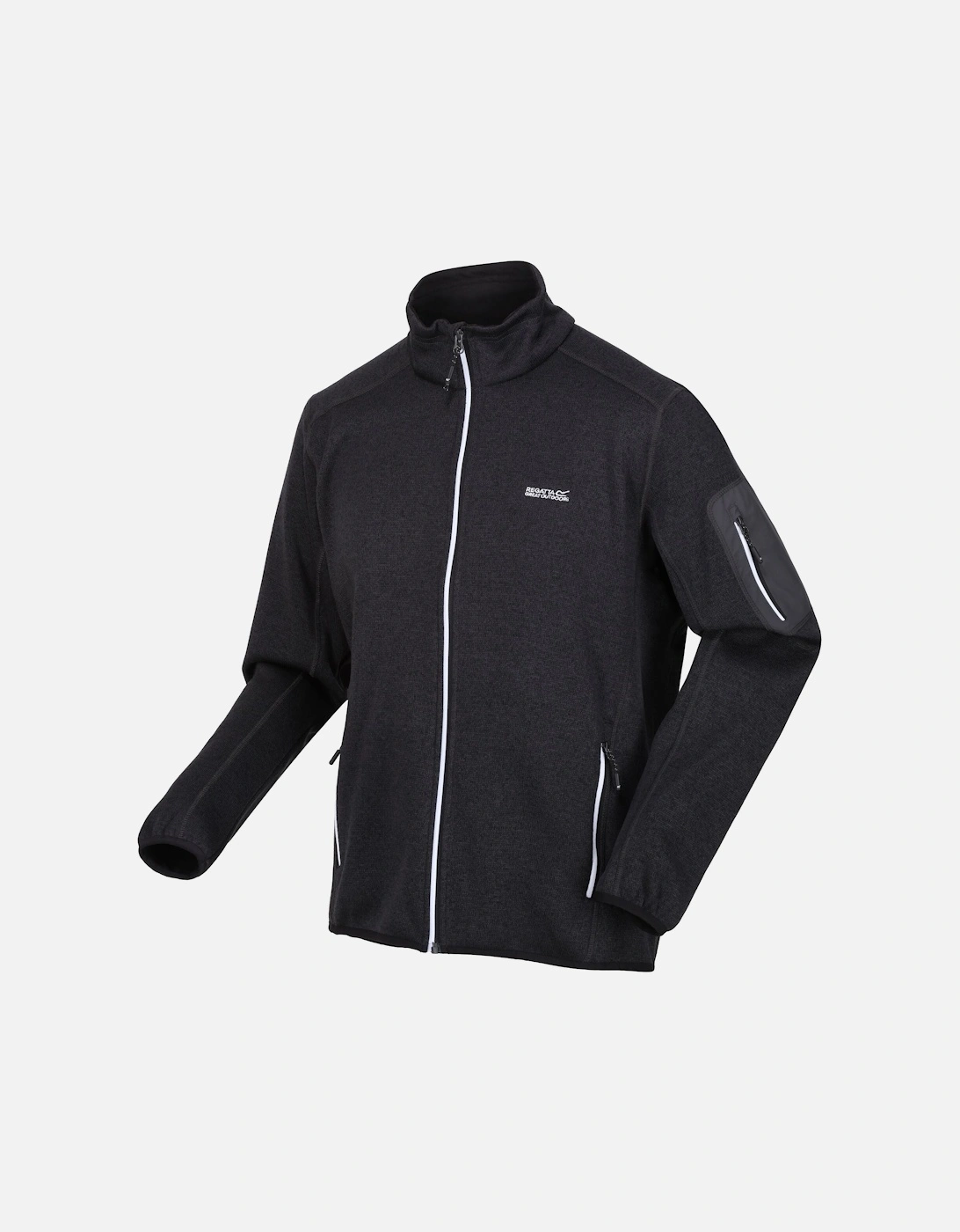 Mens Newhill Marl Full Zip Fleece Jacket