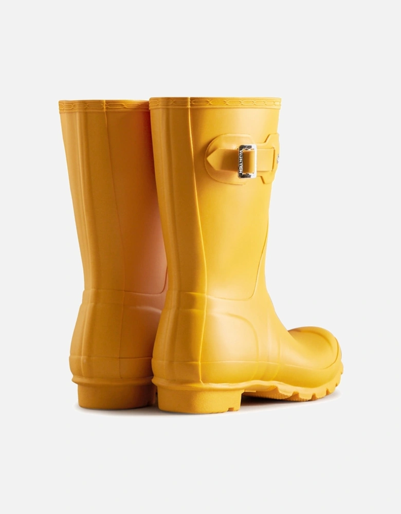 Womens Gloss Yellow WFS1000RMA-RYL Original Short Wellington Boots