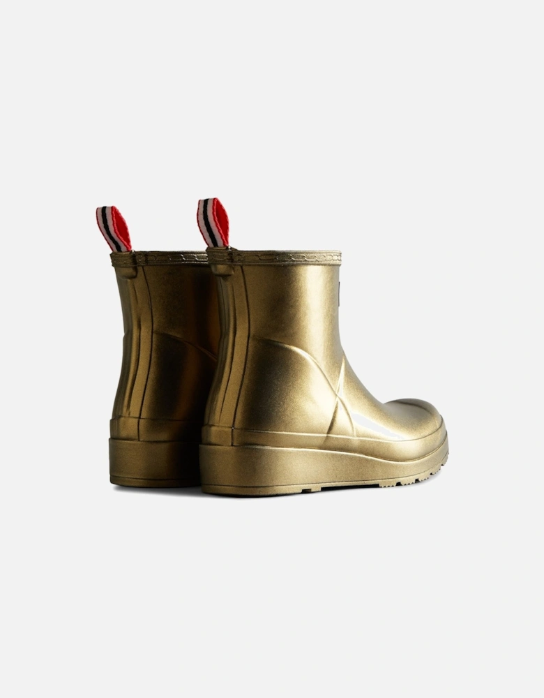 Womens Gold WFS2020NEB-GLD Nebula Play Short Wellington Boots