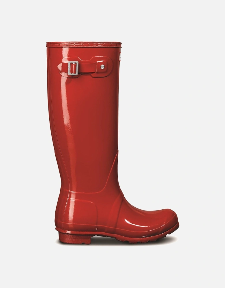 Womens Gloss Red WFT1000RGL-MLR Original Tall Wellington Boots