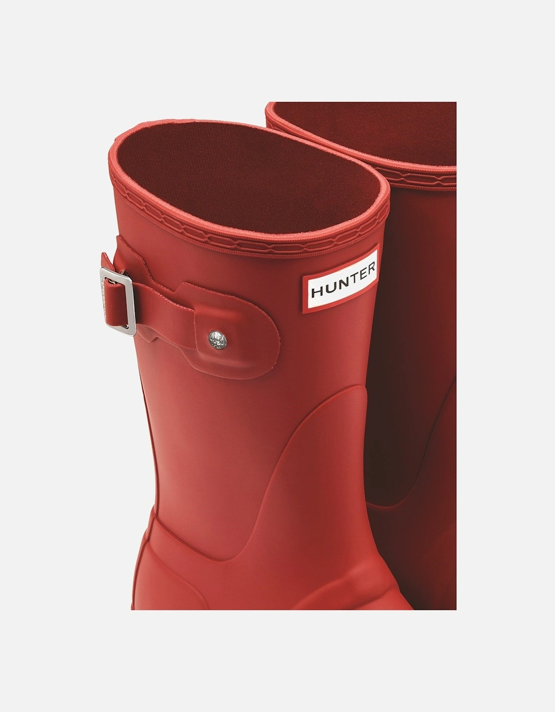 Womens Matt  Red WFS1000RMA-MLR Original Short Wellington Boots