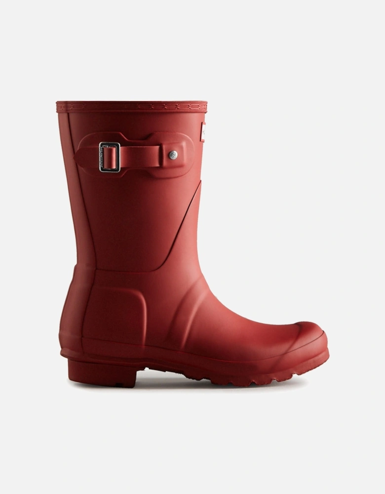 Womens Matt  Red WFS1000RMA-MLR Original Short Wellington Boots