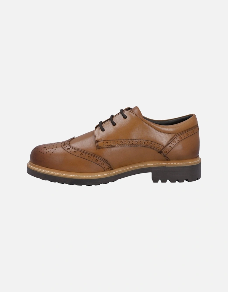 Mens Tan HFRMGB0040515-TAN Cawdor Brogue Gibson Shoes