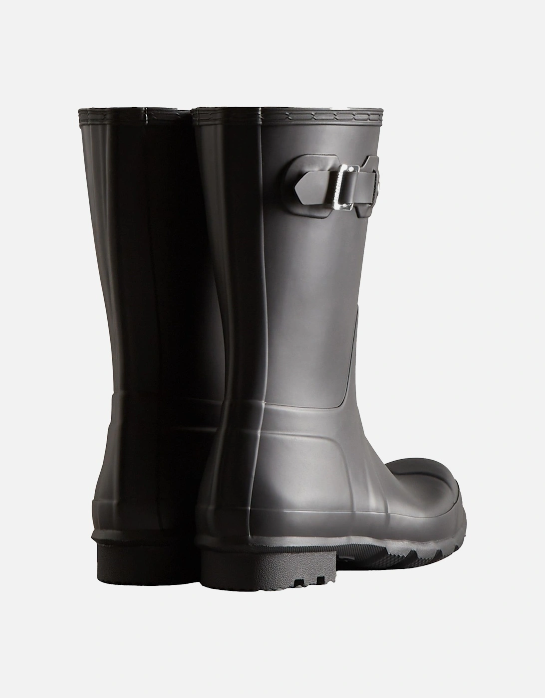 Mens Black MFS9000RMA-BLK Original Short Wellington Boots