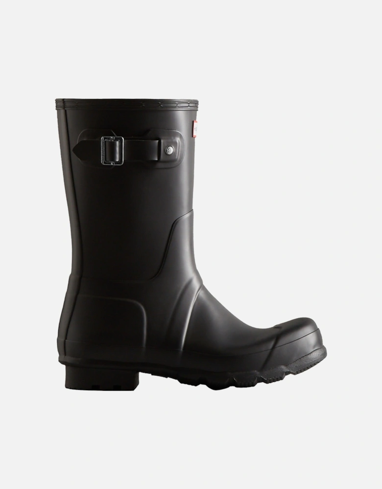 Mens Black MFS9000RMA-BLK Original Short Wellington Boots