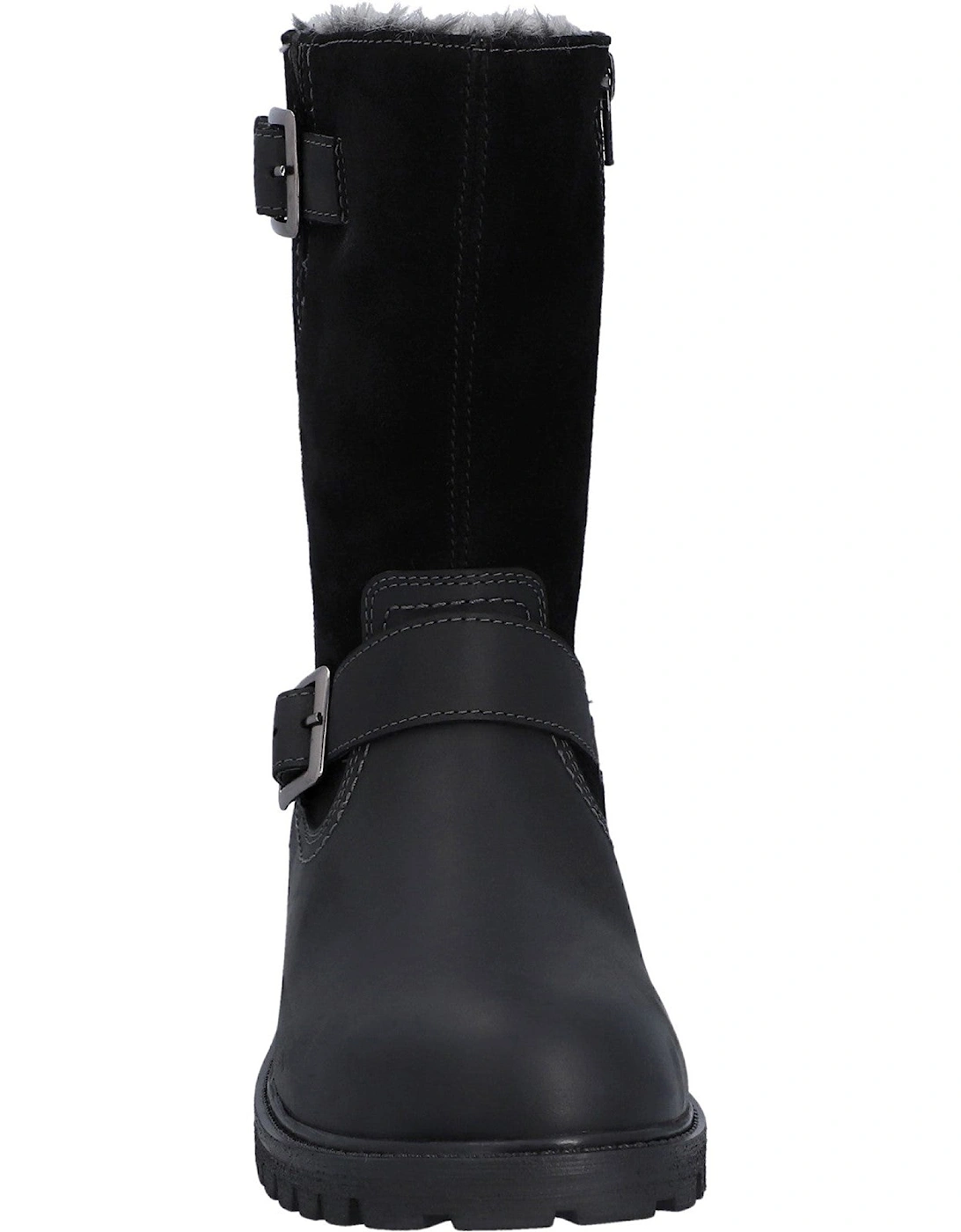 Womens Black HFRWGB0040509-BLK Ness Mid Boots