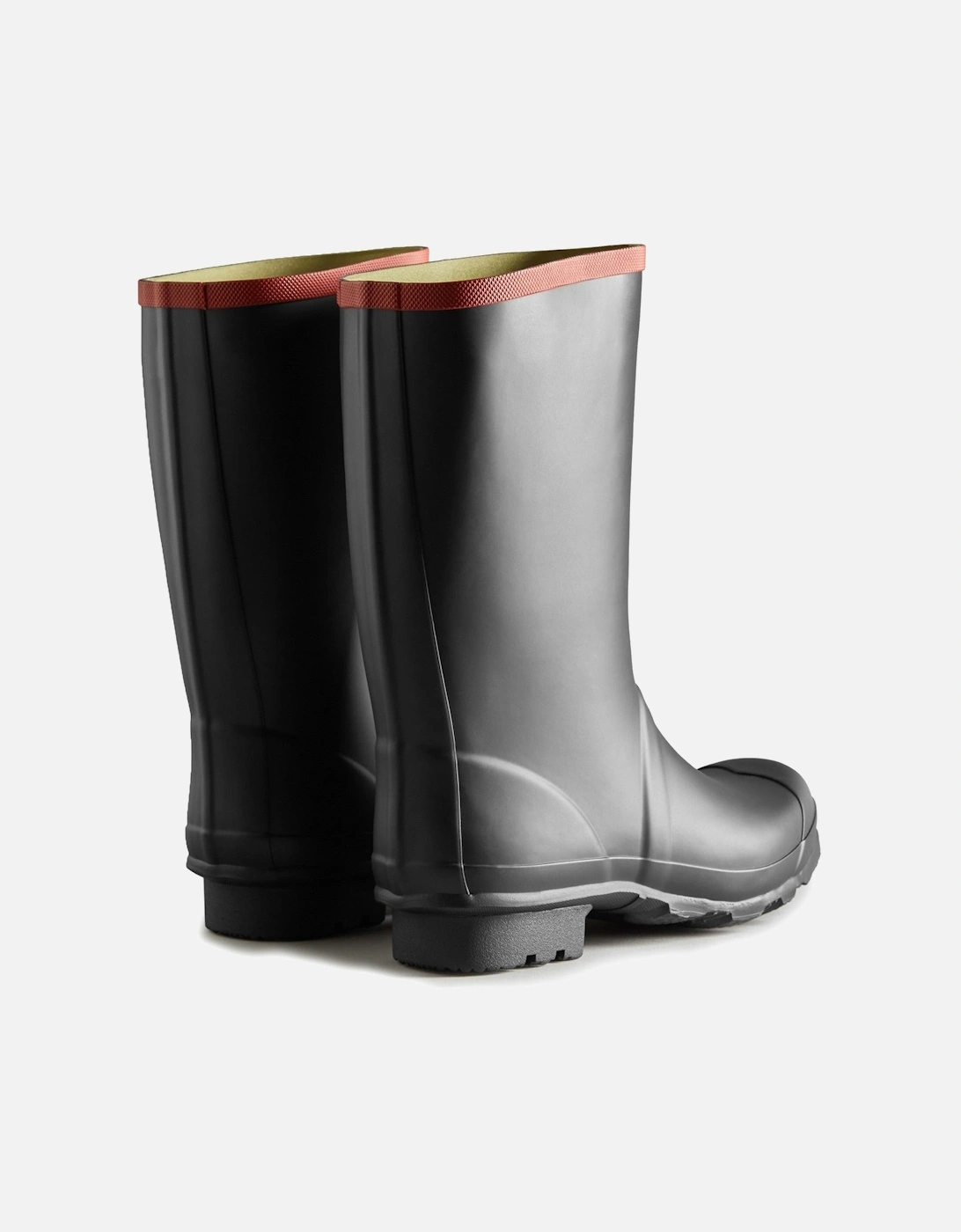 Unisex Black UFS4004RMA-BLK Argyll Short Knee Wellington Boots