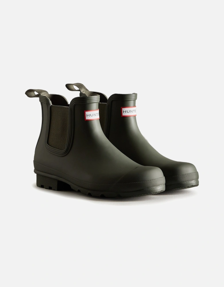 Mens Olive MFS9116RMA-DOV Original Chelsea Boots