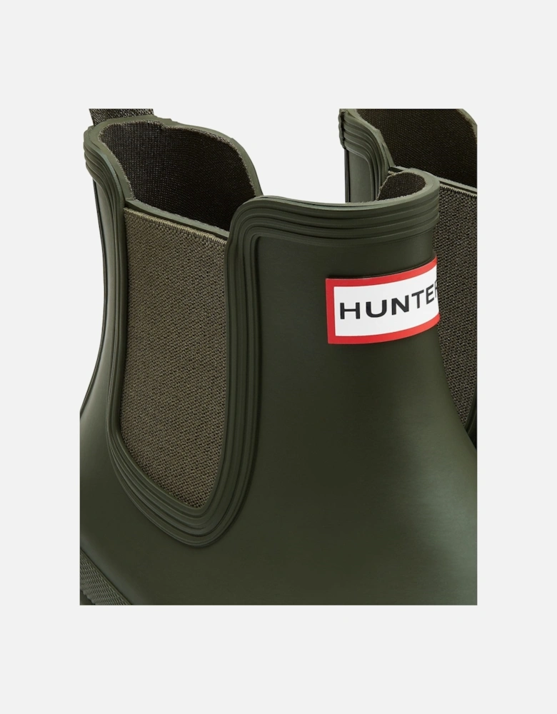 Mens Olive MFS9116RMA-DOV Original Chelsea Boots