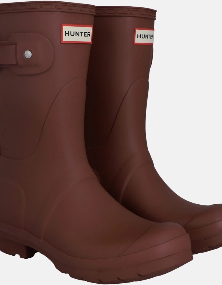 Womens Dark Red WFS1000RMA-MTR Original Short Wellington Boots