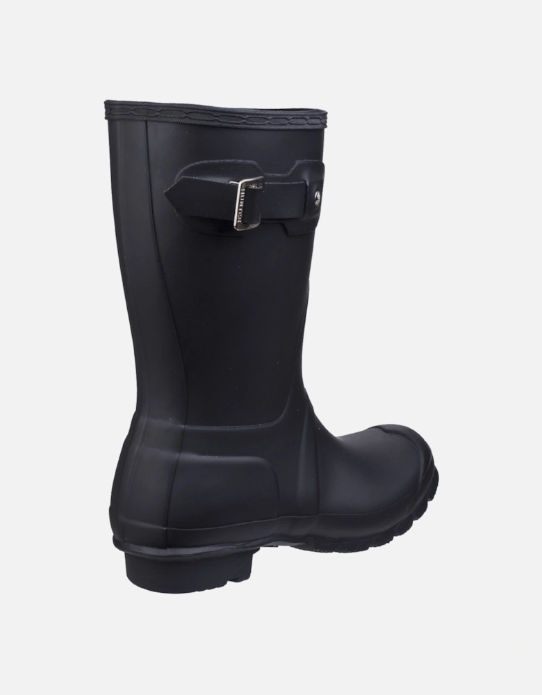 Womens Matt  Black WFS1000RMA-BLK Original Short Wellington Boots