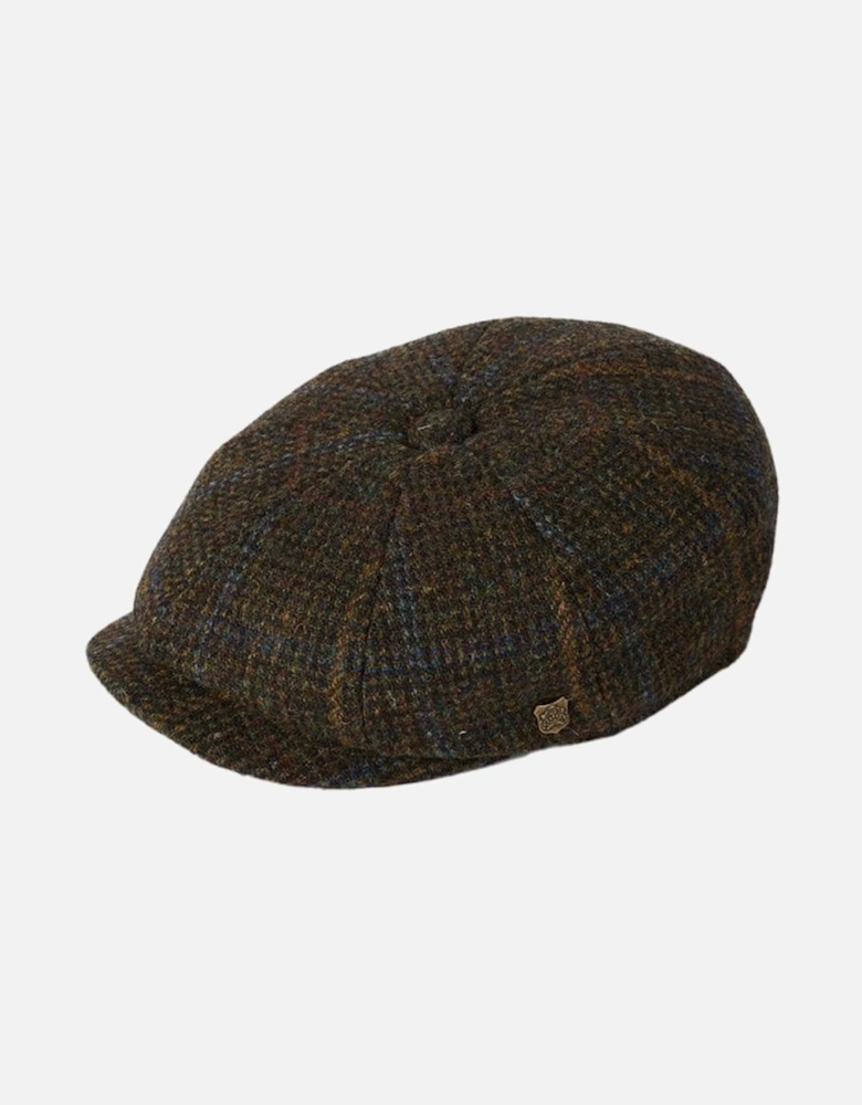 Harris Tweed 100% Pure Wool Tan/black