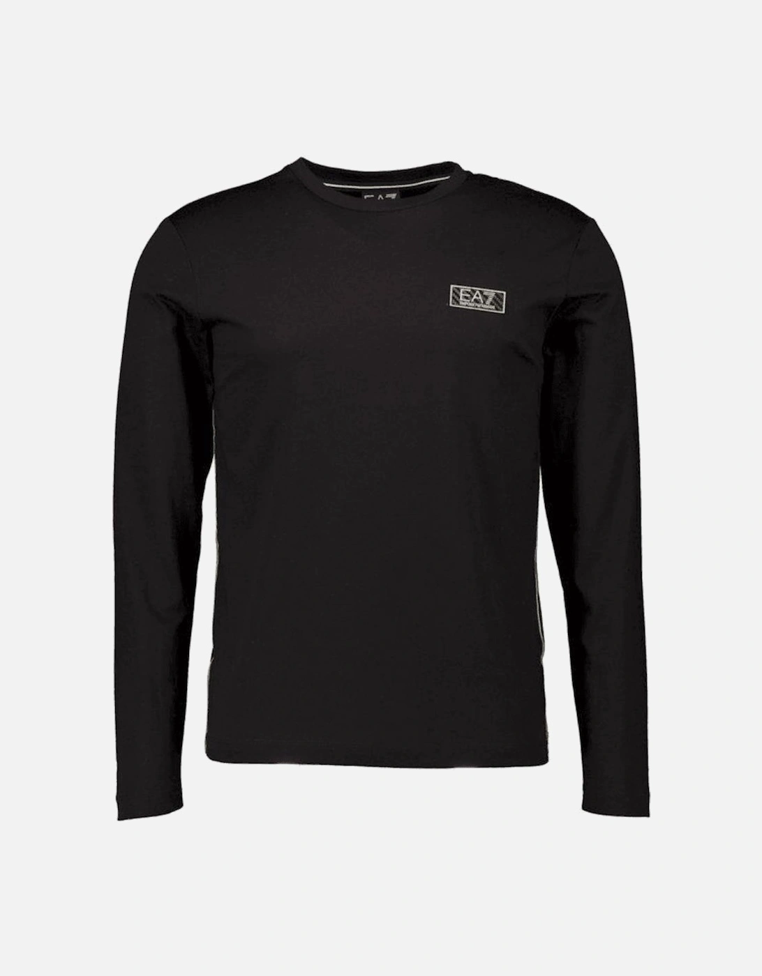 Gold Label Black Long Sleeve T-Shirt, 2 of 1