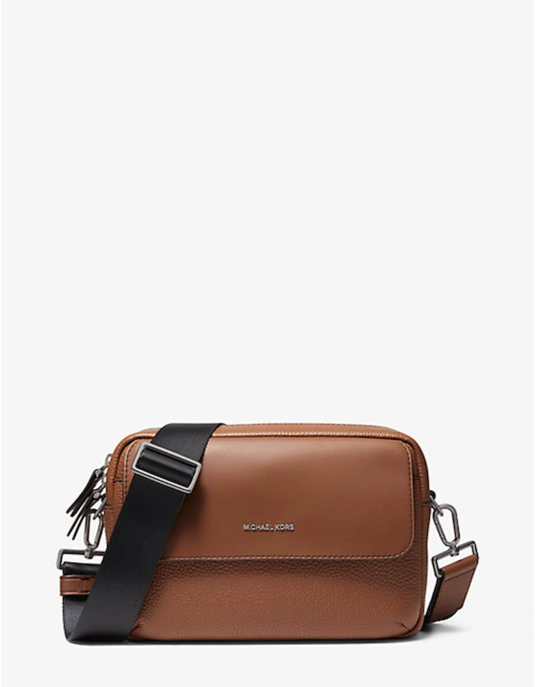 Hudson Pebbled Leather Crossbody Bag