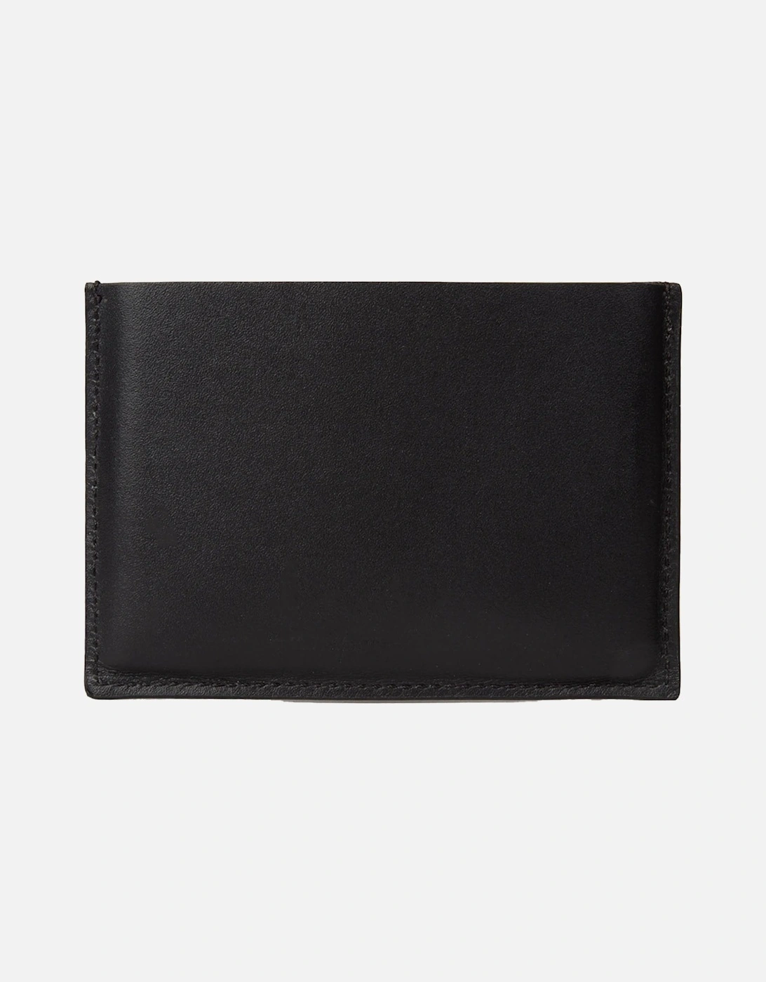 Leather Pull Out Card Holder Black