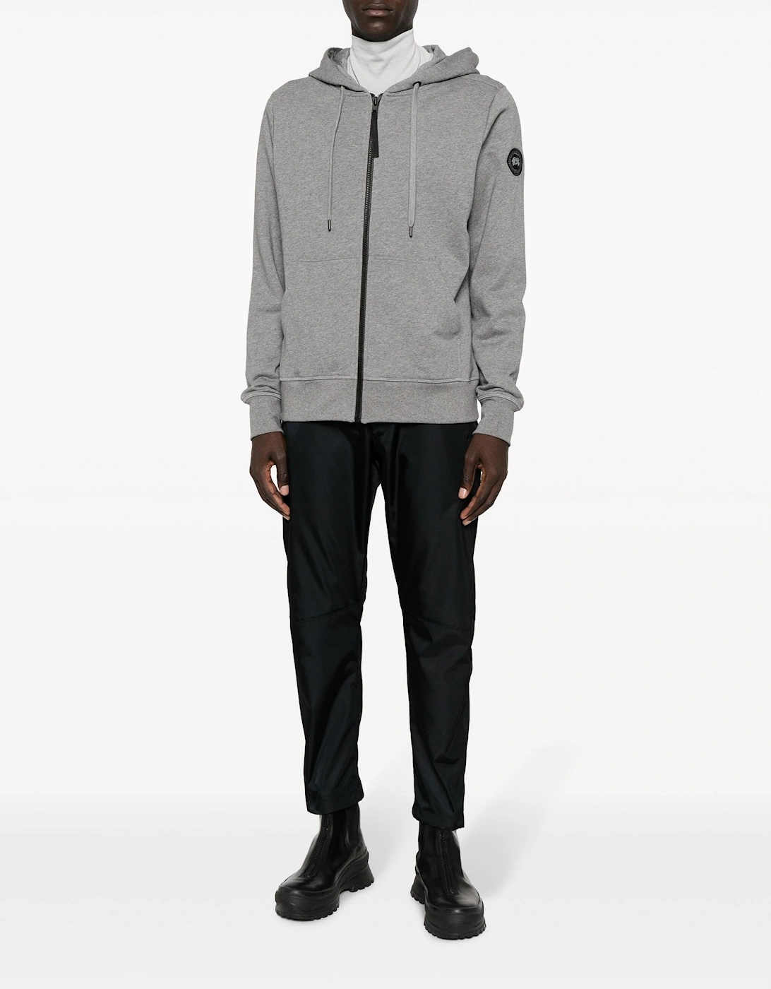 Huron Full Zip Hoodie Grey