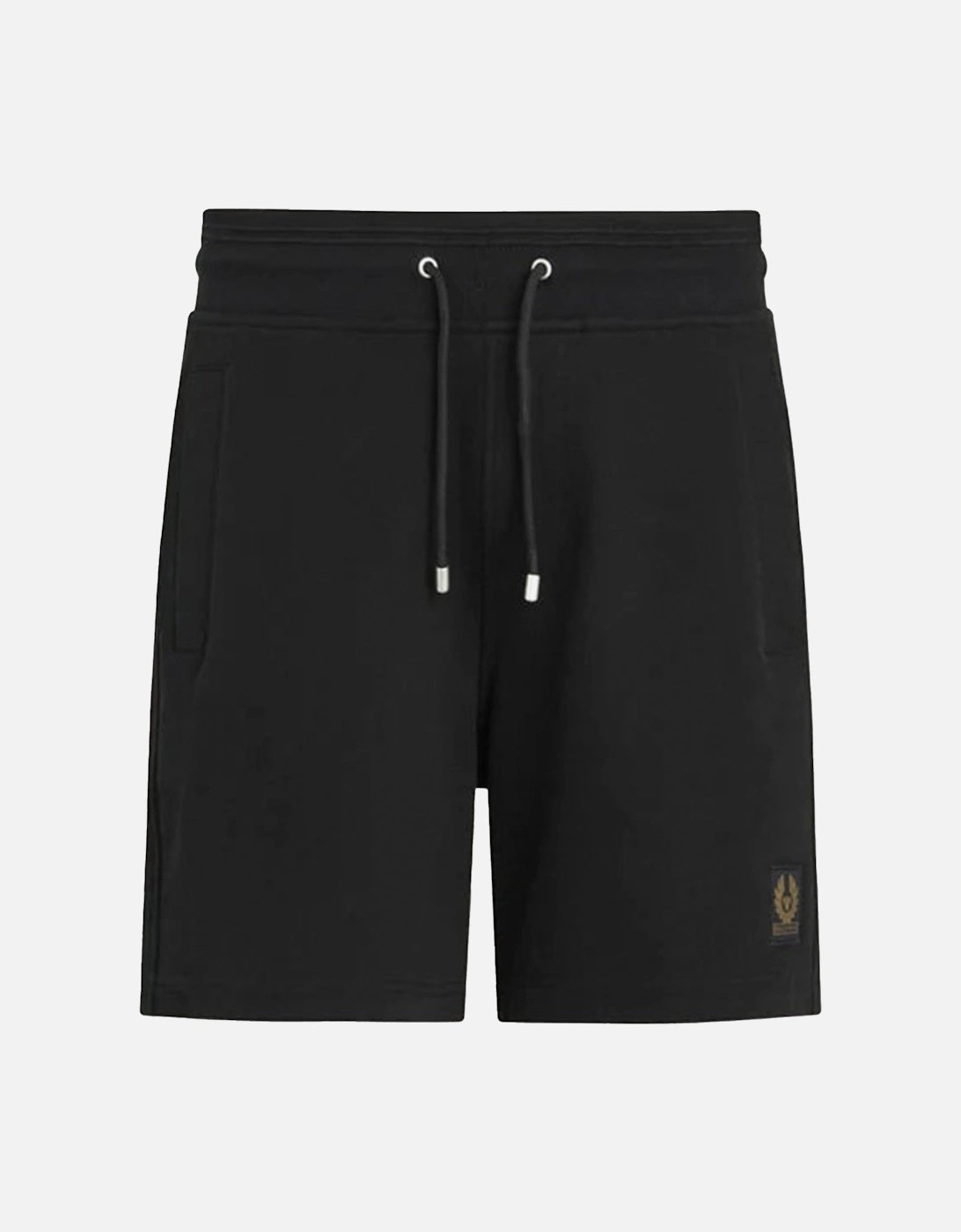 Patch Logo Jersey Shorts Black, 5 of 4