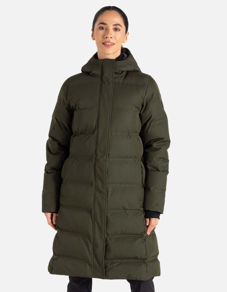 Womens Wander Padded Longline Jacket