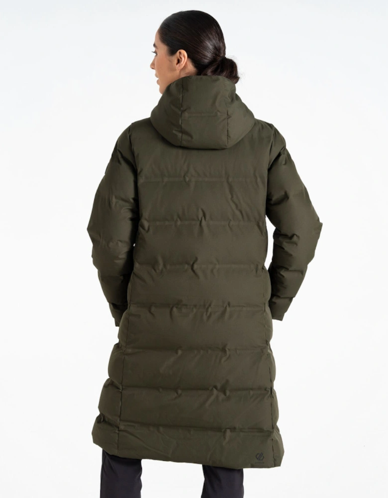 Womens Wander Padded Longline Jacket