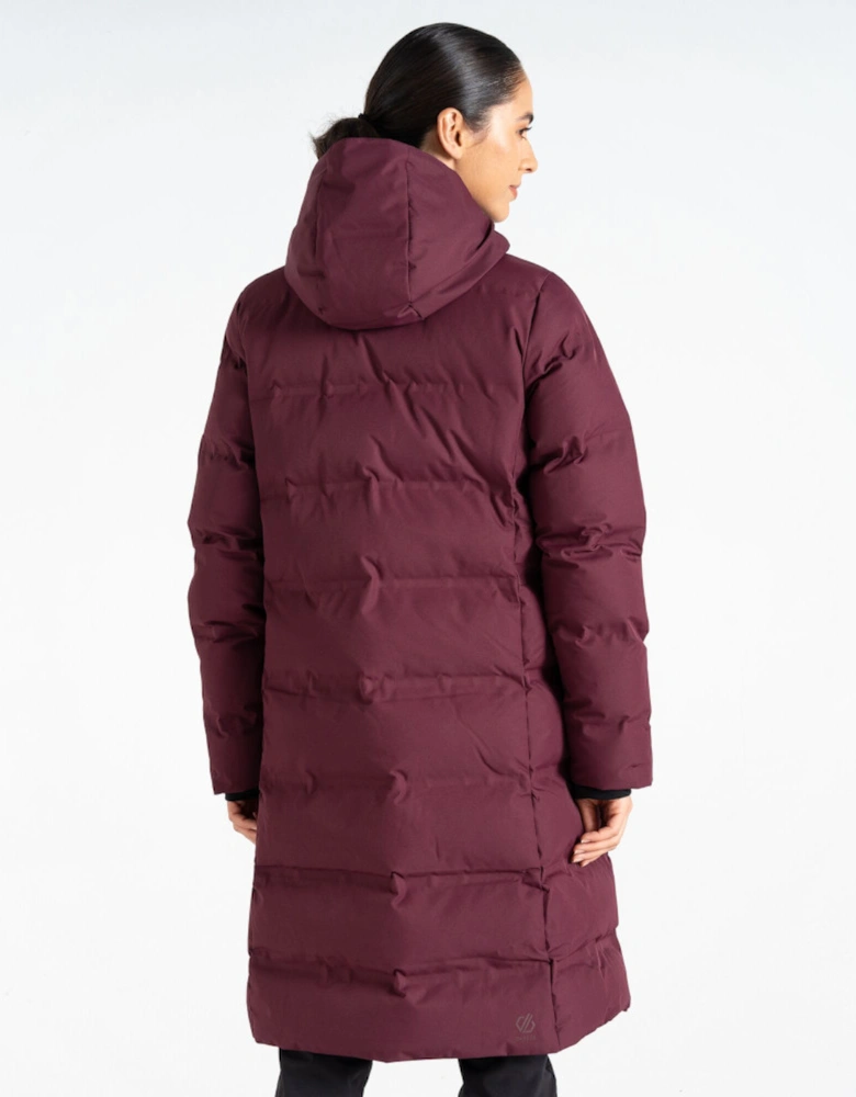 Womens Wander Padded Longline Jacket