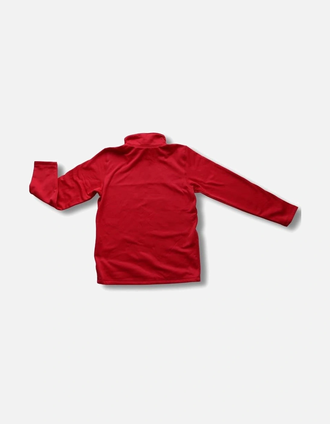 North Face Youth Red Quarter Zip Fleece