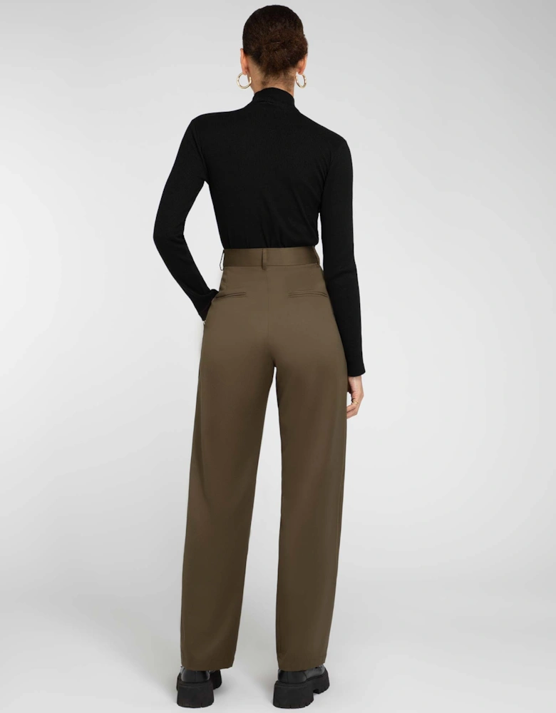 North Mock Neck Top in Black
