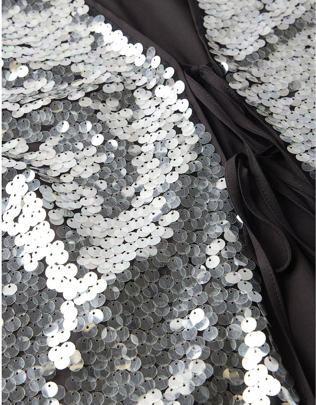 Grey Sequin Waistcoat