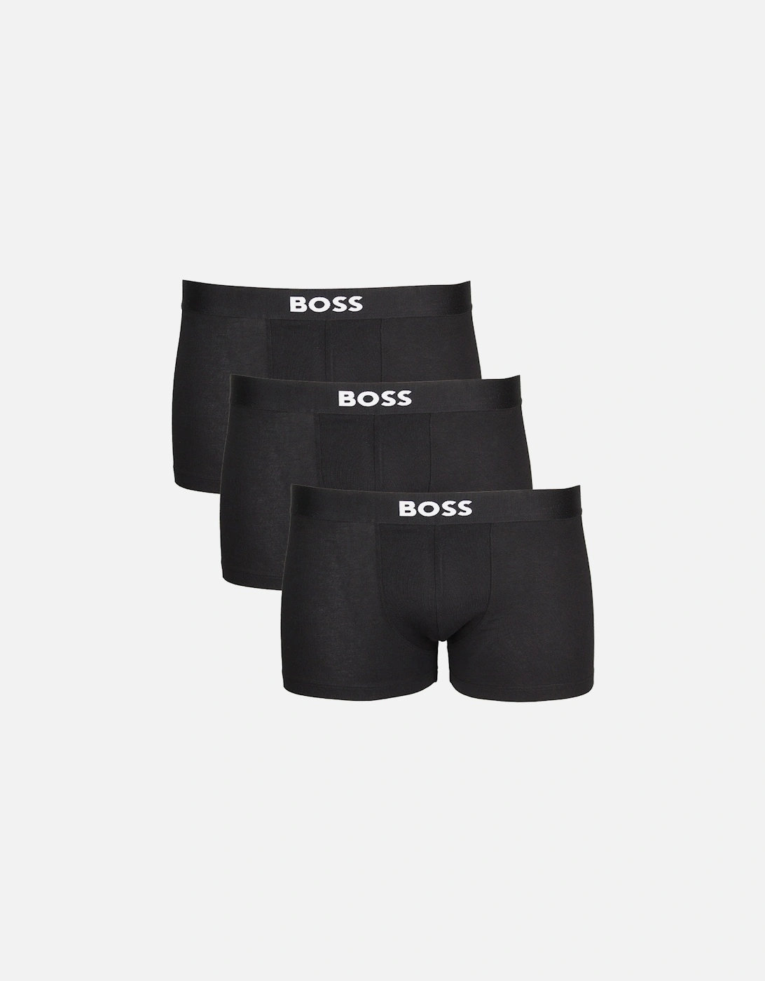 3-Pack BOSS ONE Boxer Trunks, Black, 4 of 3