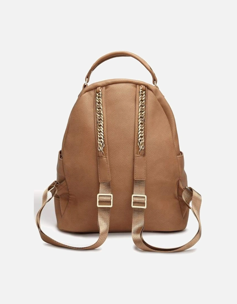 Camberwell Brown Quilted Vegan Laptop Backpack