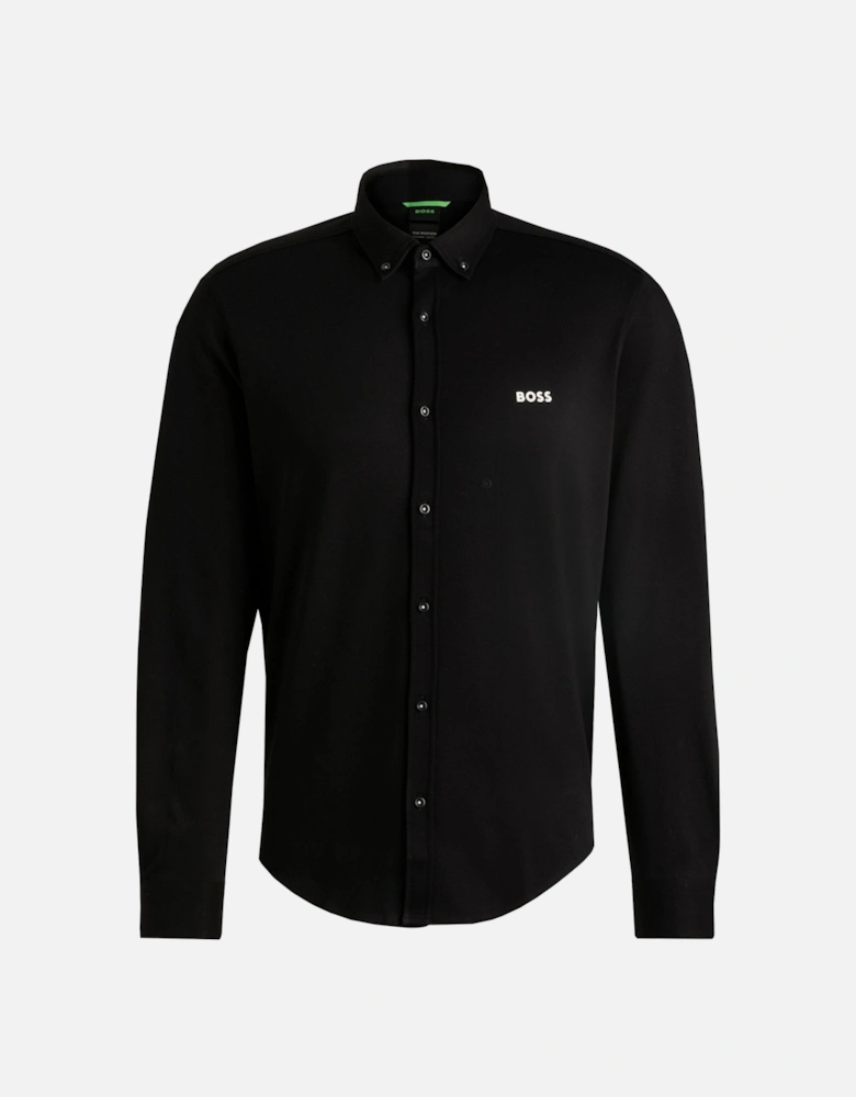 Black Motion Long Sleeved Shirt