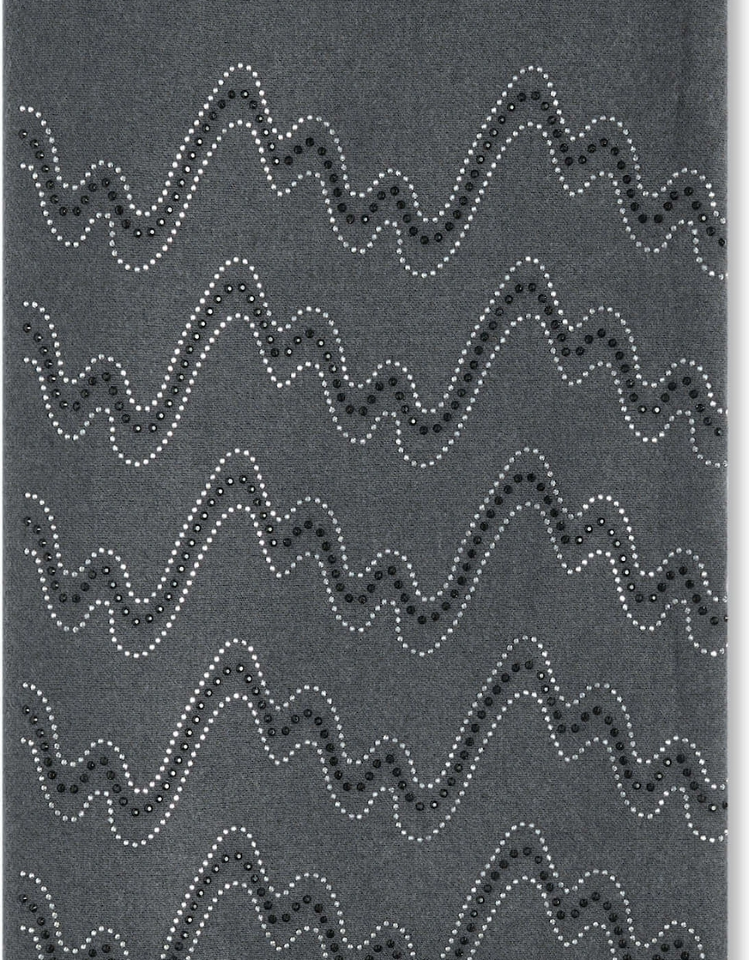 Crystal Wave Grey Scarf, 5 of 4