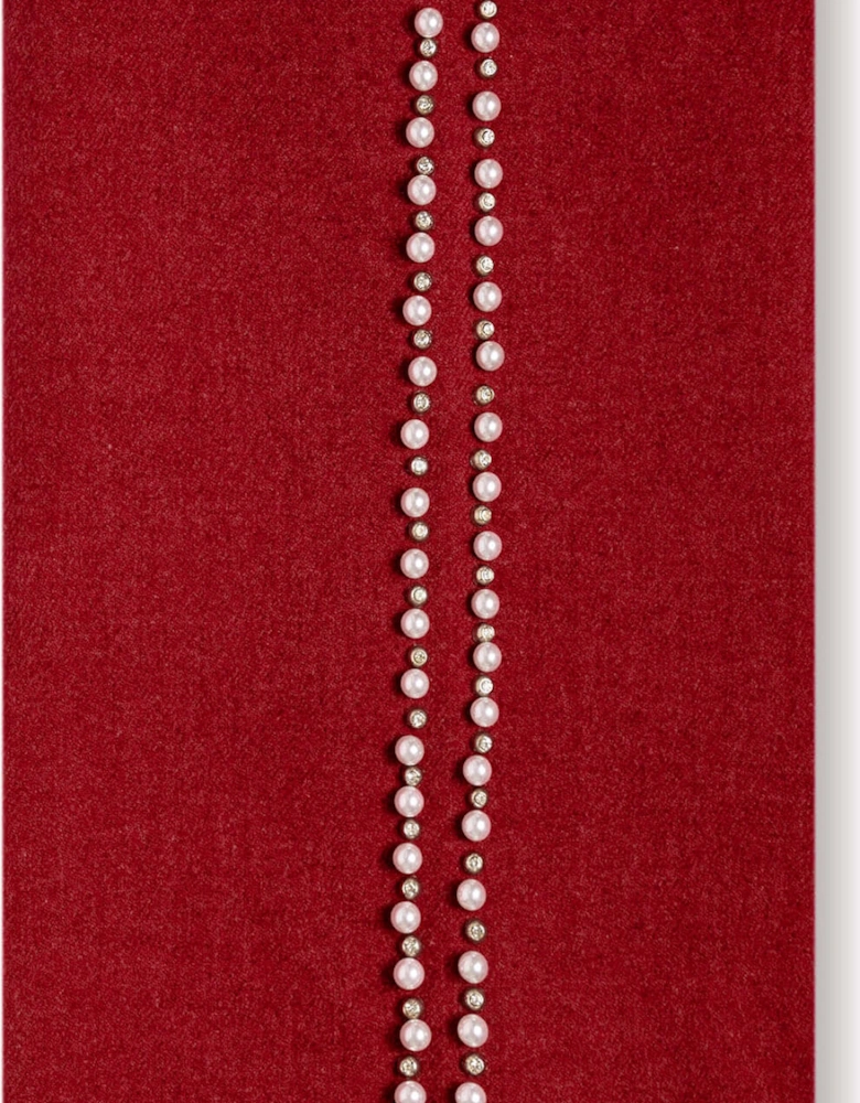 Pearl Red Scarf