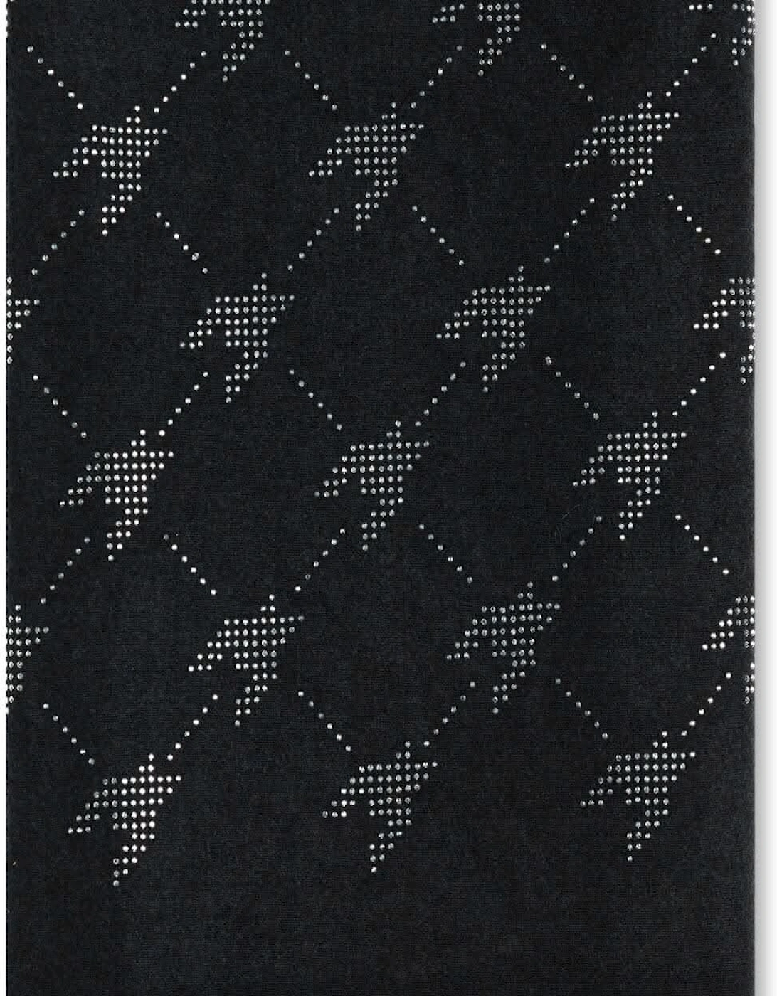 Houndstooth Black Scarf, 5 of 4