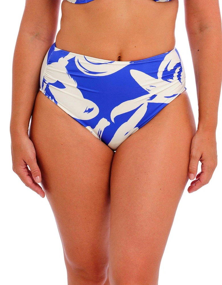 Rabida Full Bikini Brief - Blue/white