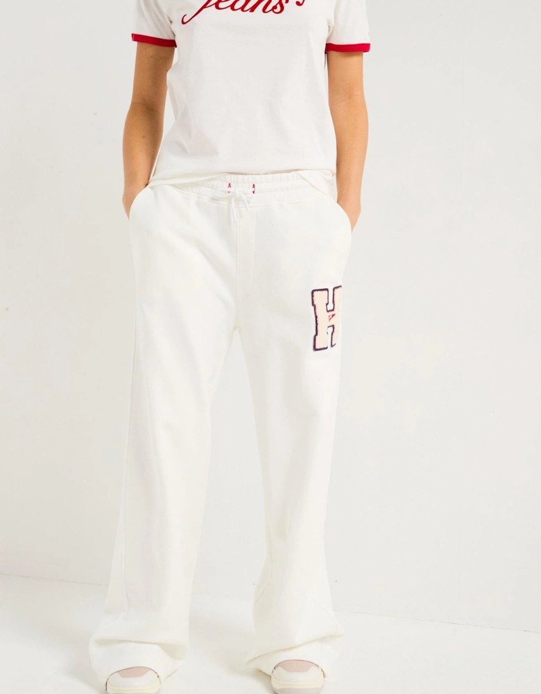 Graphic Logo Sweatpant - White