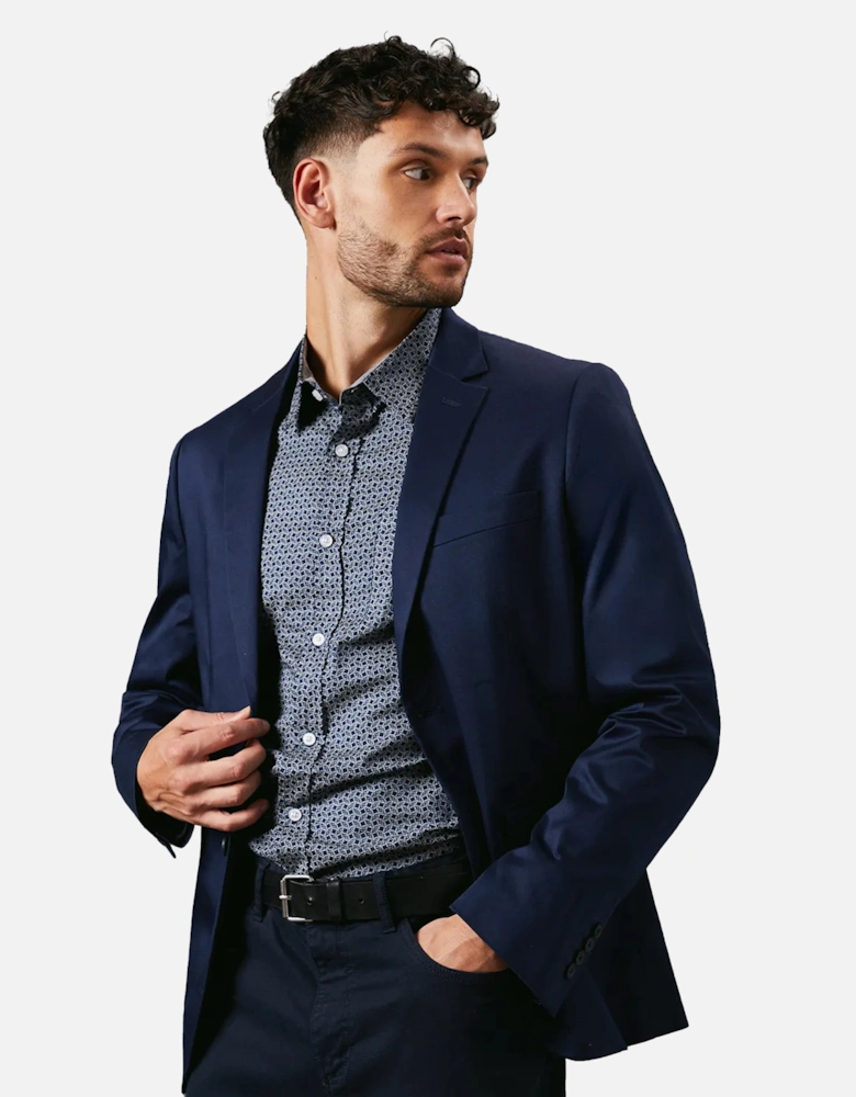 Mens Smart Cotton Regular Blazer