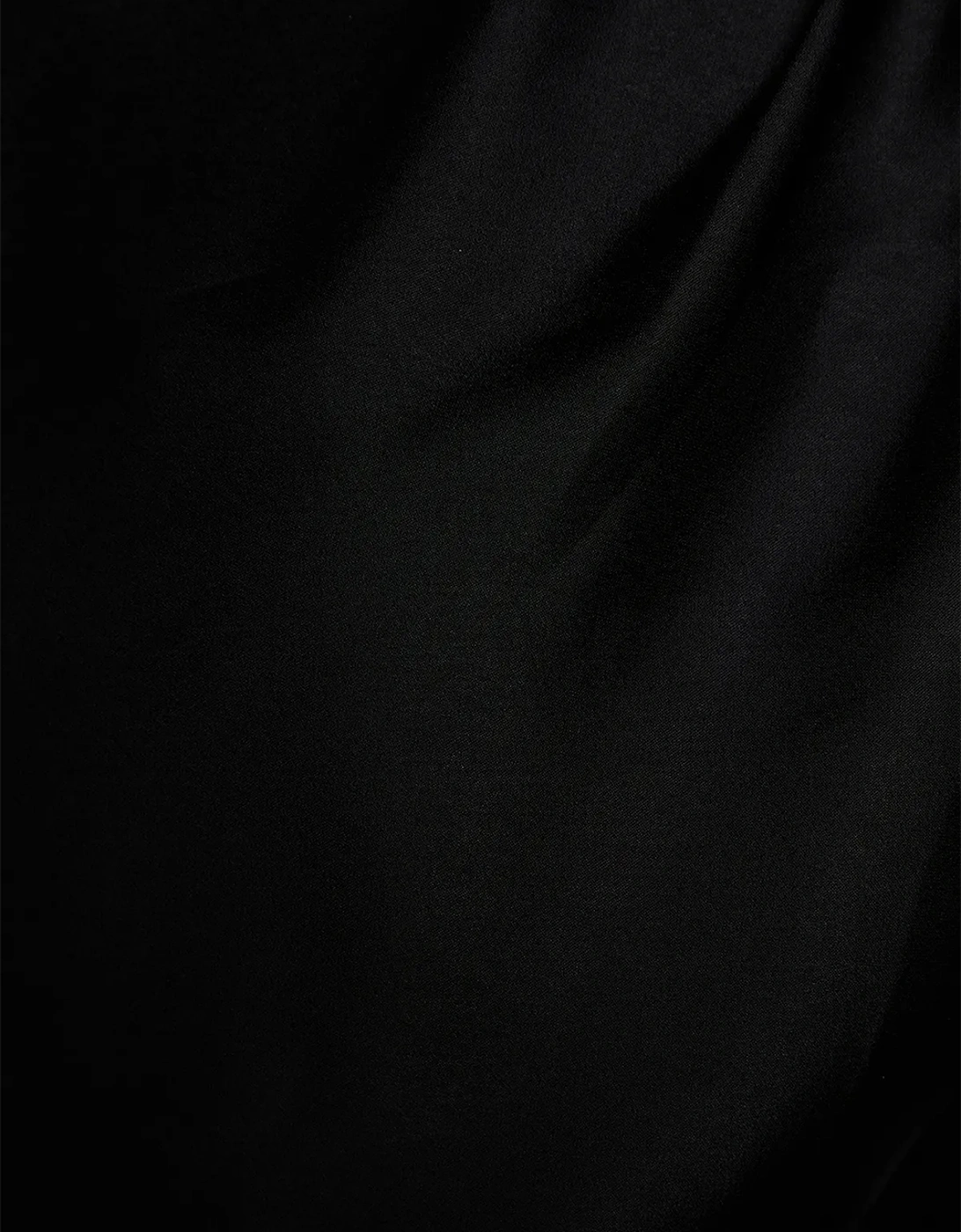 Womens/Ladies Satin Drape Shoulder T-Shirt