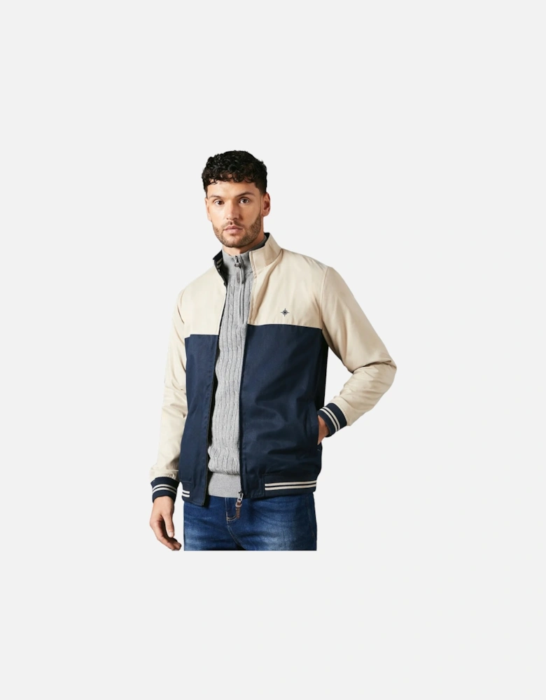 Mens Two Tone Full Zip Jacket