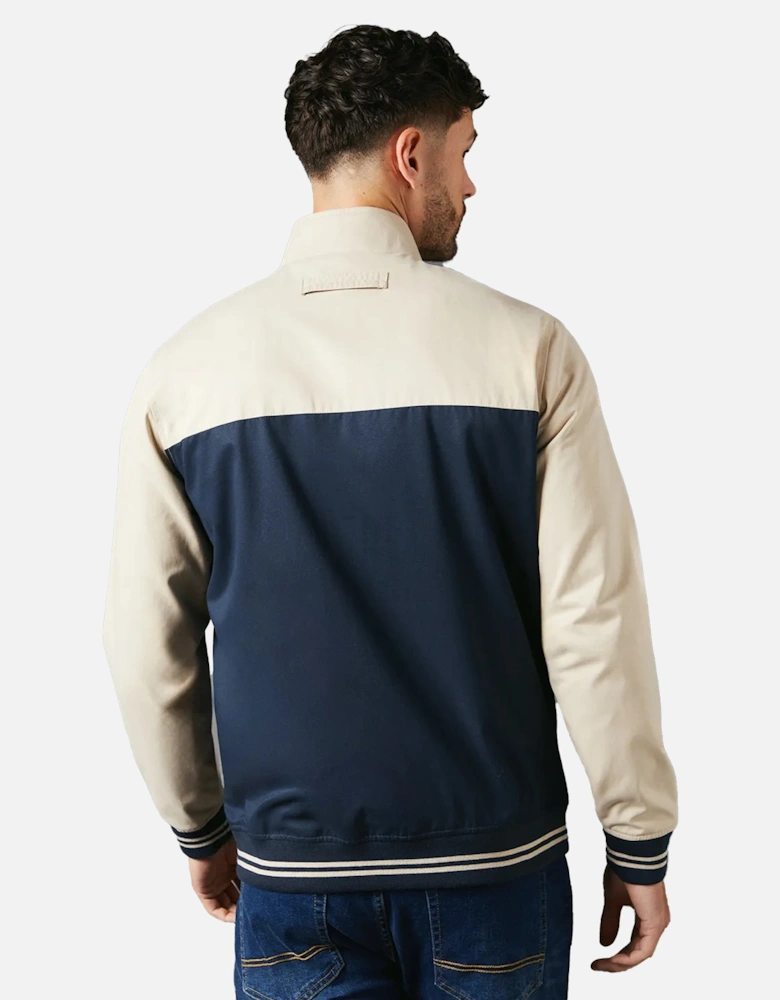 Mens Two Tone Full Zip Jacket