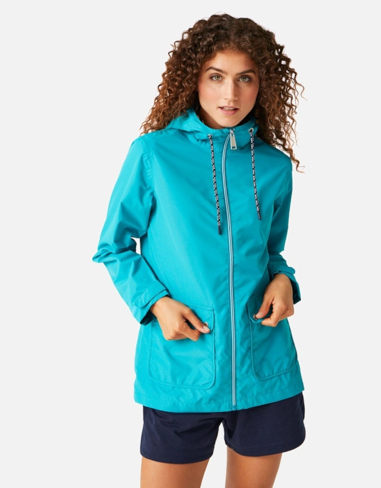 Womens Bayletta Full Zip Hooded Rain Coat