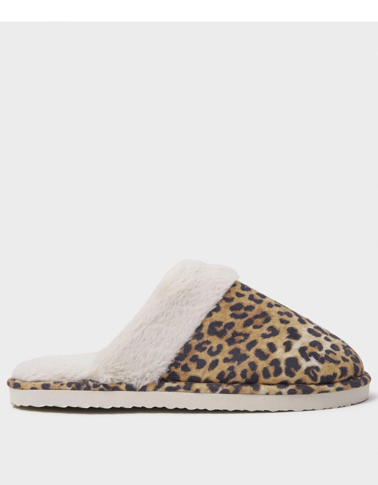 Leopard Mule Slipper - Multi