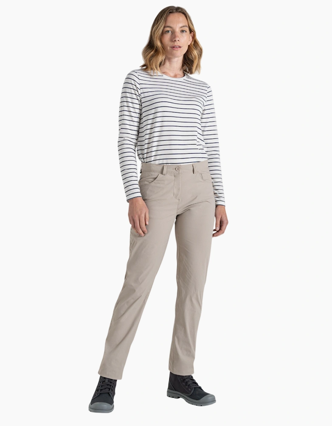 Craghoppers Women's Tan / Milla Nosilife Hiking Trousers  Size 18 Uk L