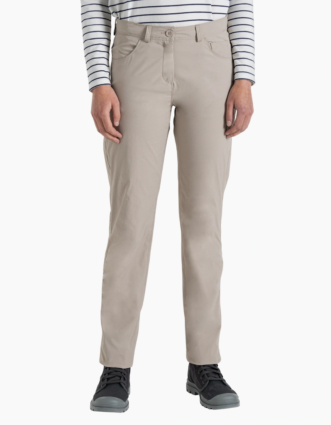 Women's Craghoppers Womens/Ladies Milla Nosilife Hiking Trousers - Tan - Size: 16 uk r